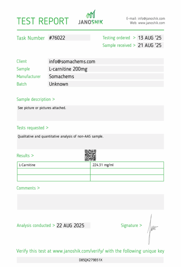 L-CARNITINE - Image 4