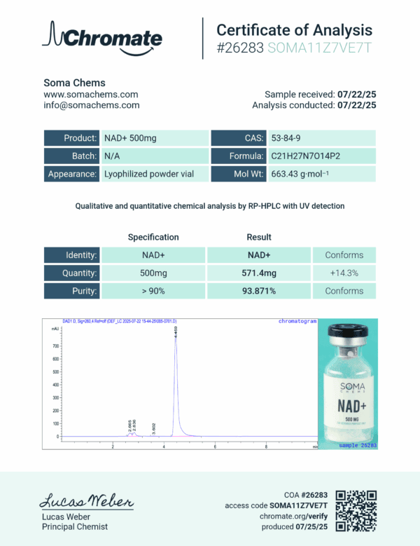 NAD+ Peptide - Image 2