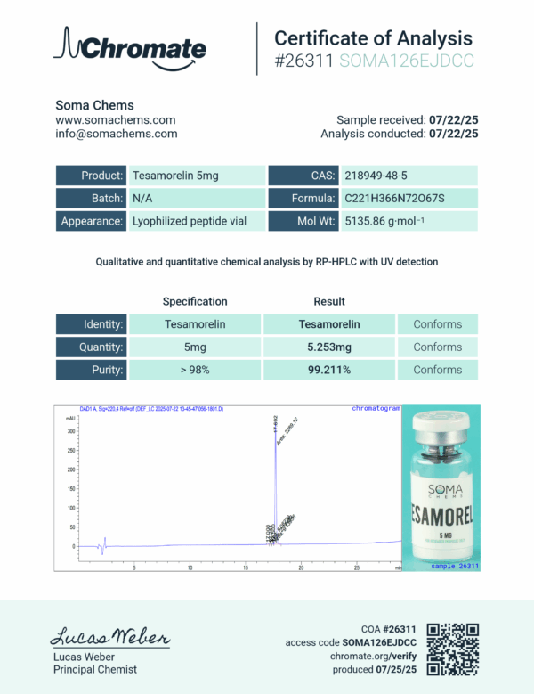 Tesamorelin - Image 3